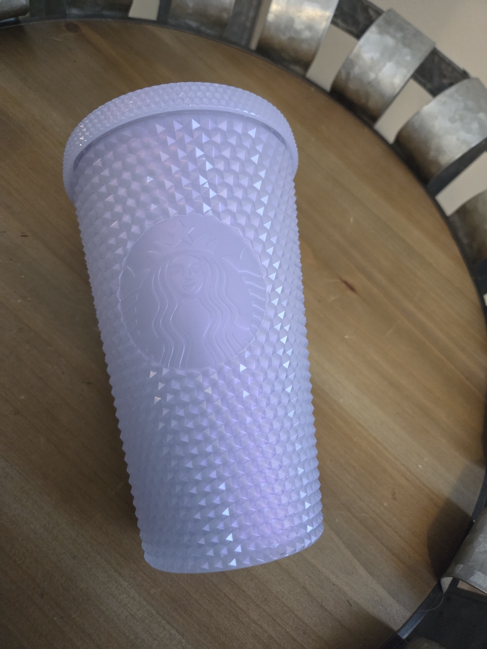 Starbucks Iridescent Lavender Studded Tumbler